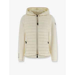 Moncler Grenoble Women Neoprene Jacket With Padded Inserts